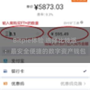 Bitpie体验 选择比特派：最安全便捷的数字资产钱包