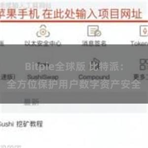 Bitpie全球版 比特派：全方位保护用户数字资产安全