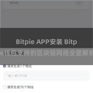 Bitpie APP安装 Bitpie钱包支持的区块链网络全面解析