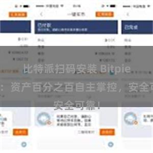 比特派扫码安装 Bitpie钱包：资产百分之百自主掌控，安全可靠！