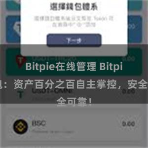 Bitpie在线管理 Bitpie钱包：资产百分之百自主掌控，安全可靠！