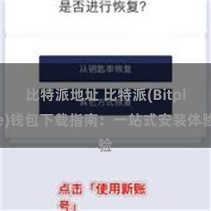 比特派地址 比特派(Bitpie)钱包下载指南：一站式安装体验