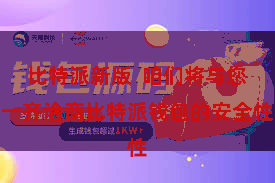 比特派新版  咱们将与您一齐洽商比特派钱包的安全性